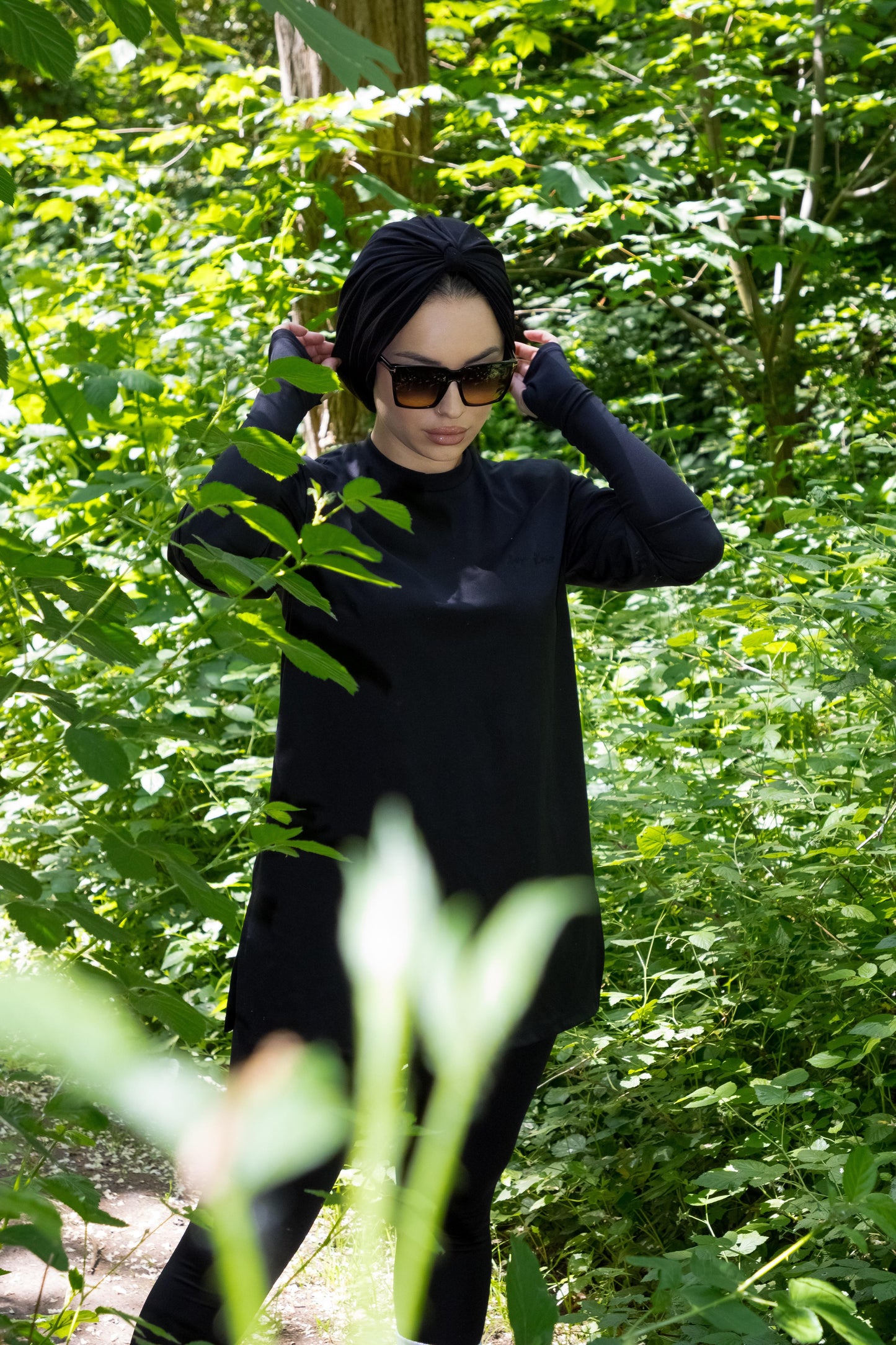 Aiserose Activewear Tight set (3pc) Black