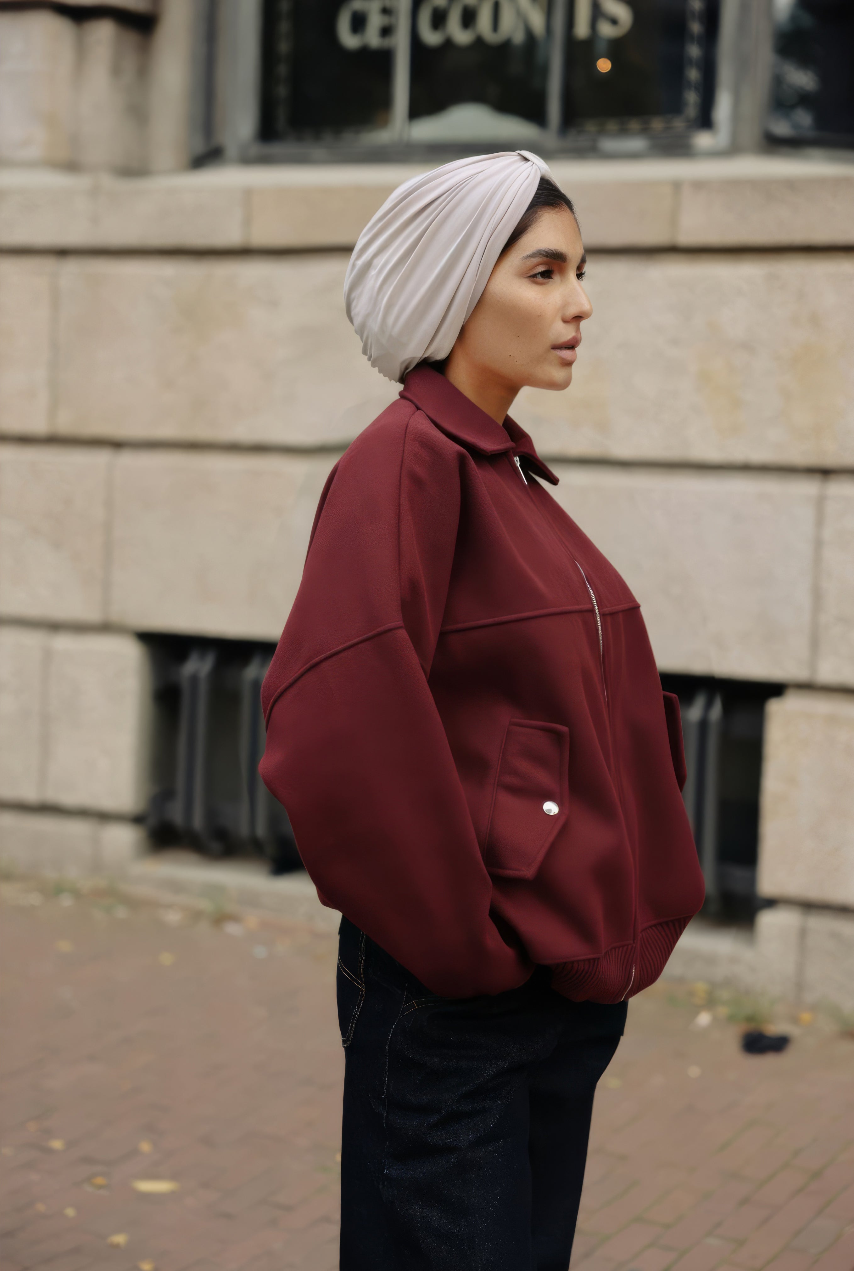 Bomberjack Burgundy