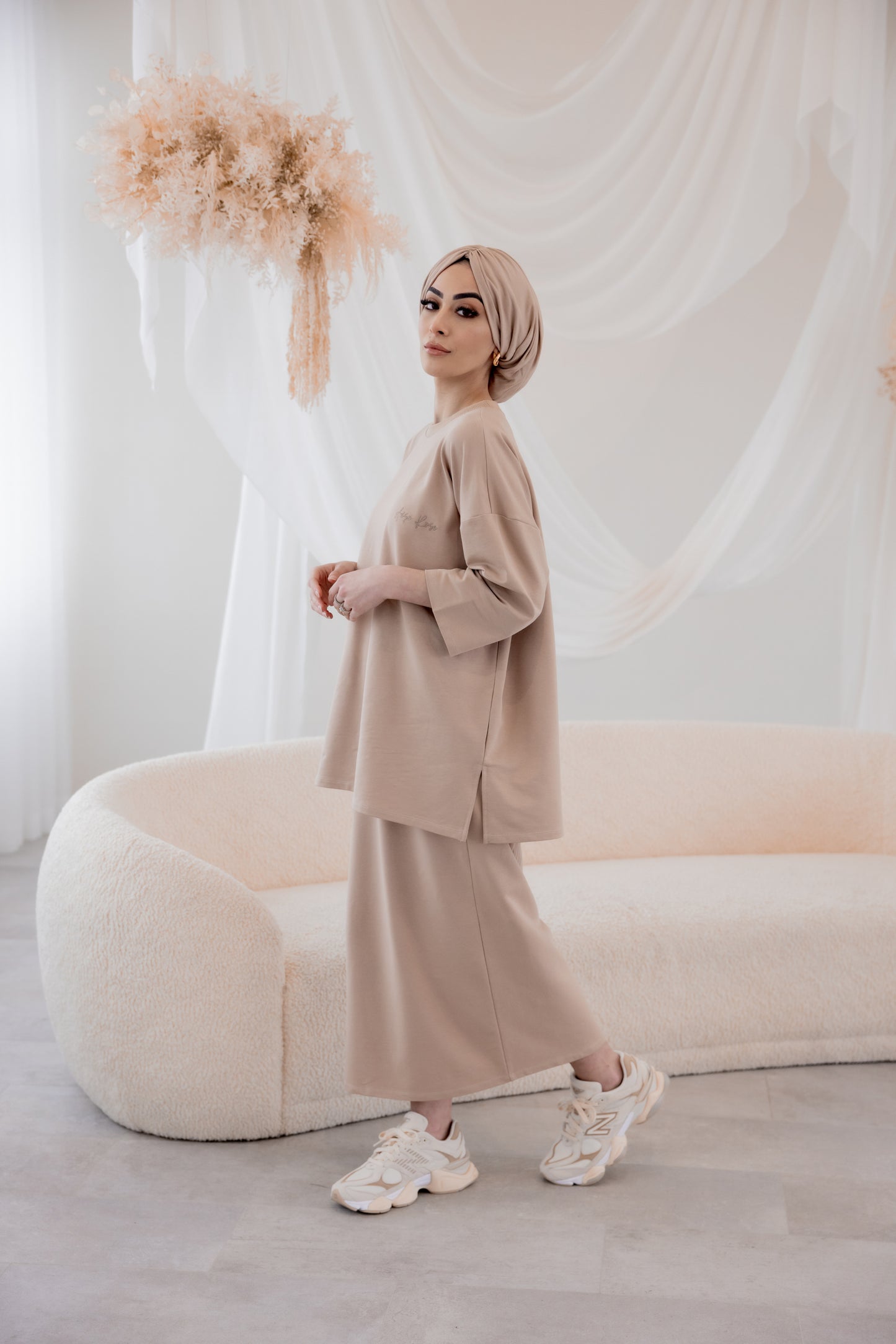 Ishe Skirt Set - Nude
