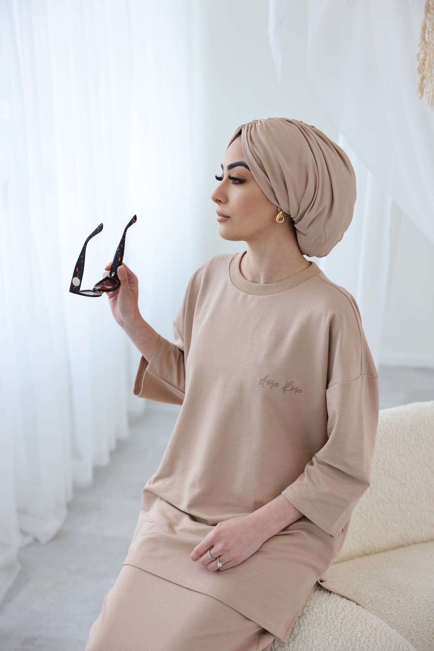 Ishe Skirt Set - Nude