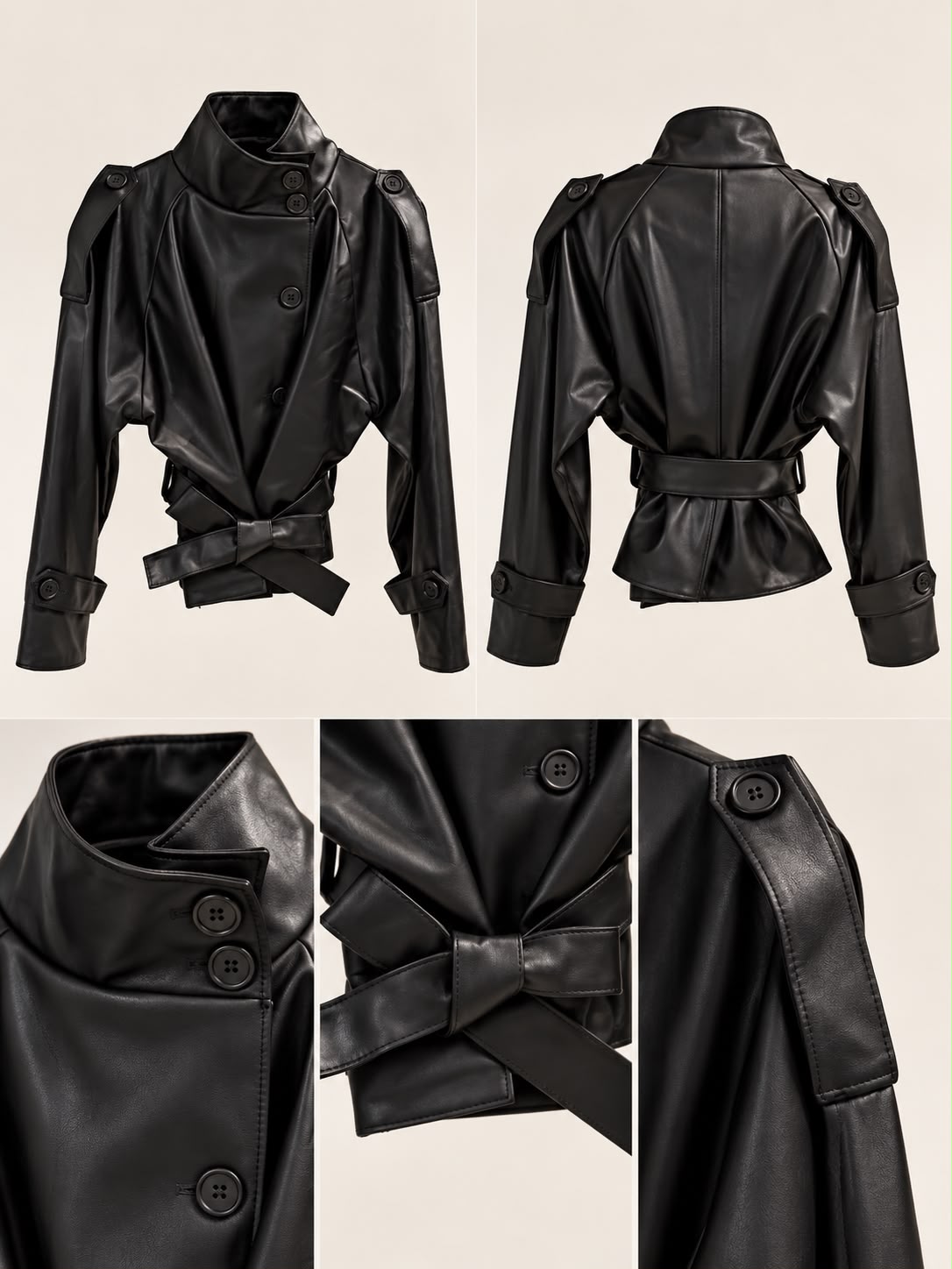 Leather Jacket Black