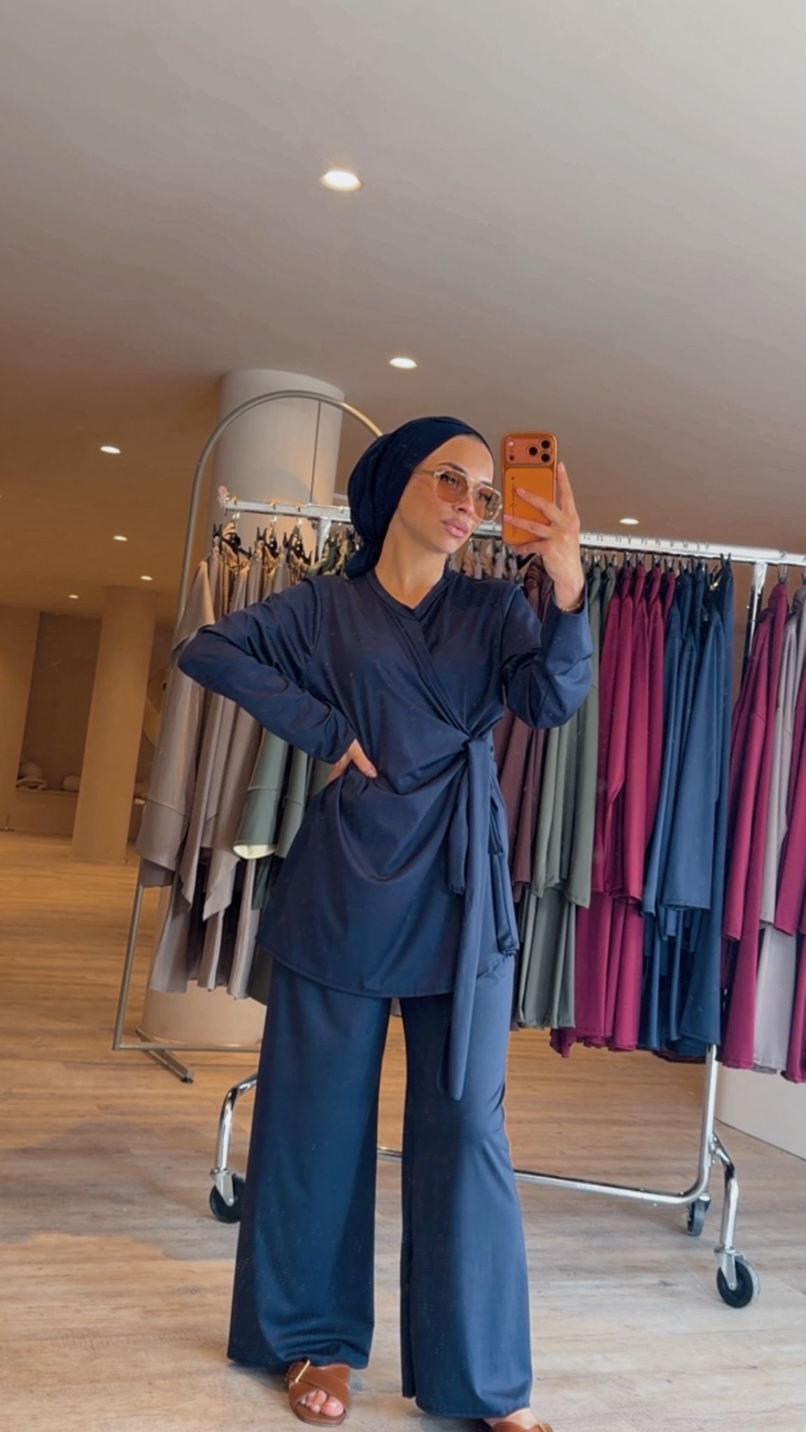 Burkini Wrap Dark Blue