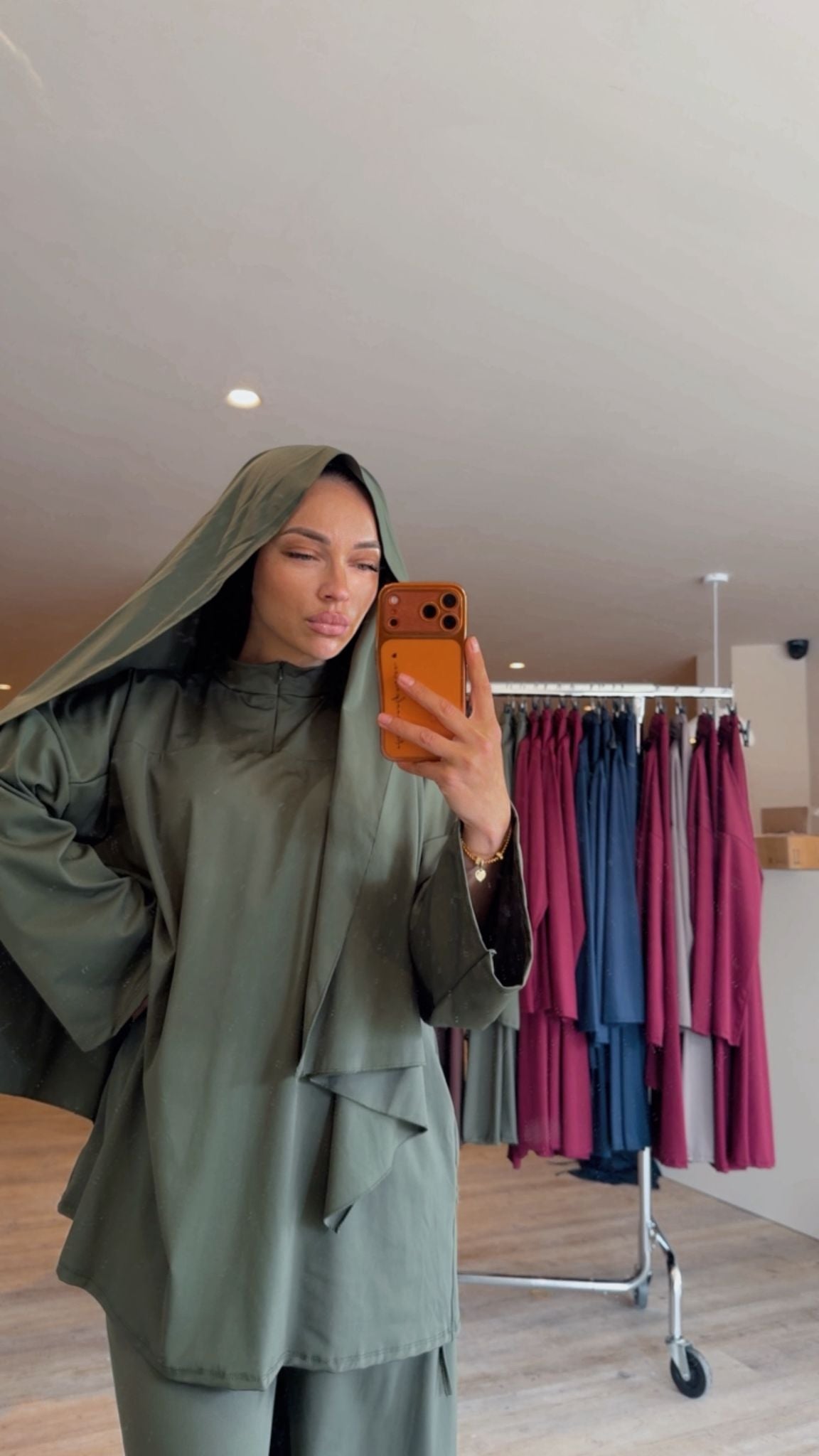 Burkini Zip Khaki