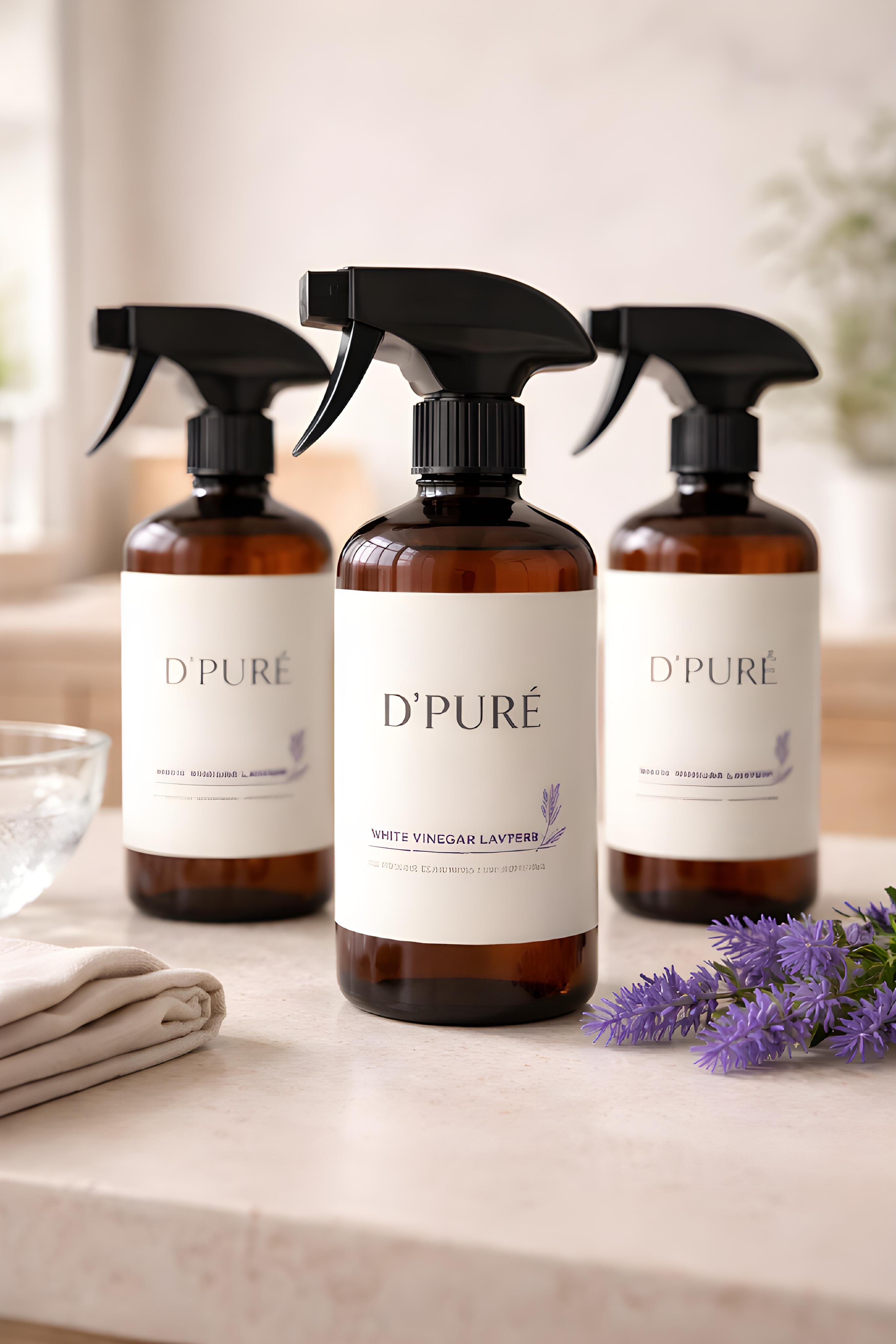 D’pure Vinegar Essentials Lavender – 3 Pack
