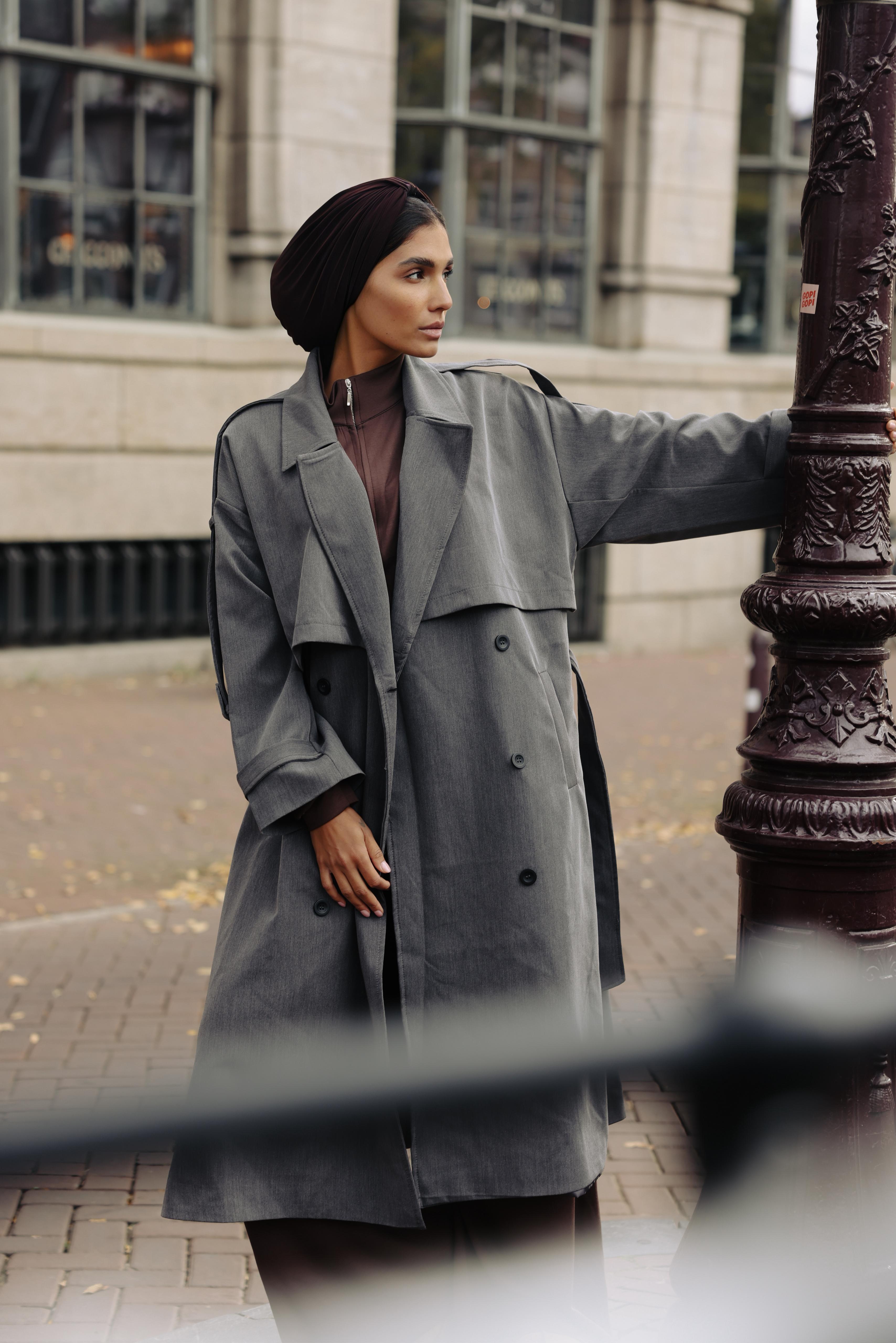 Trench Coat Gray